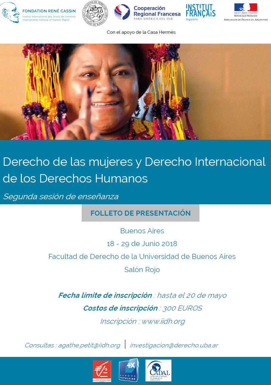 Derecho de las mujeres y Derecho Internacional de los Derechos Humanos