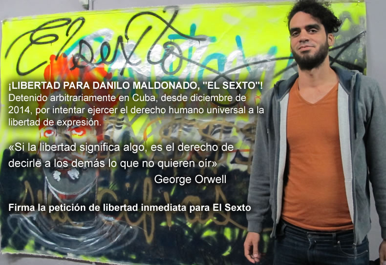 Firmá la petición de libertad inmediata para El Sexto Firmá la petición de libertad inmediata para El Sexto