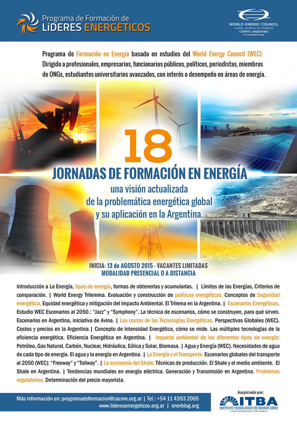 Programa de Formaci&oacute;n de L&iacute;deres Energ&eacute;ticos 
