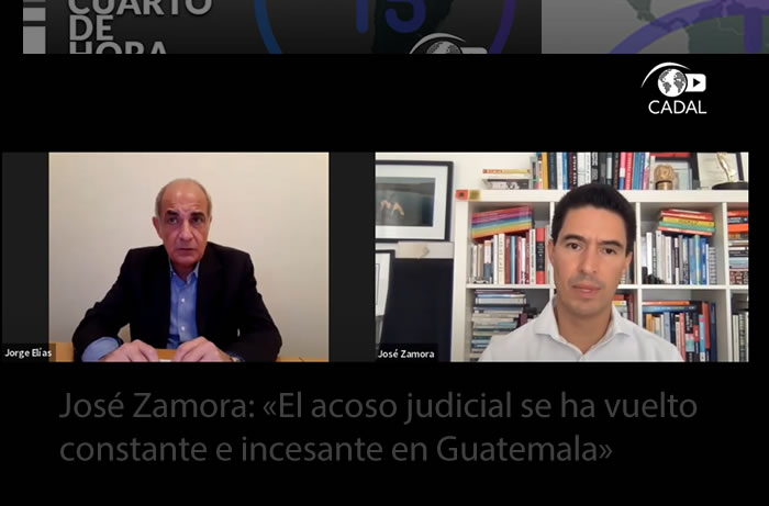 José Zamora: «El acoso judicial se ha vuelto constante e incesante en Guatemala»