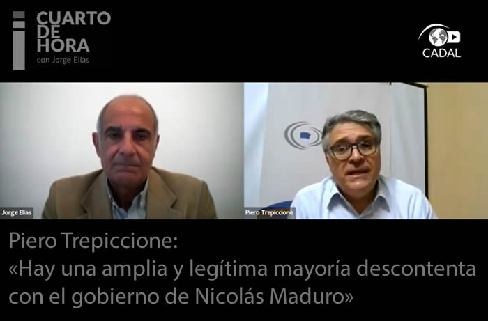 Piero Trepiccione: «Hay una amplia y legítima mayoría descontenta con el gobierno de Nicolás Maduro»
