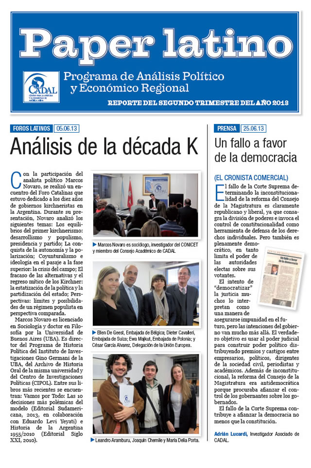 Paper Latino  1 - 2013