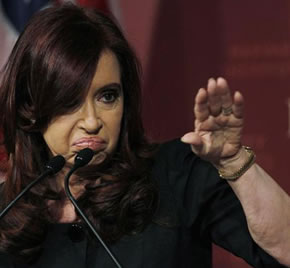 Presidente Cristina Fernández de Kirchner