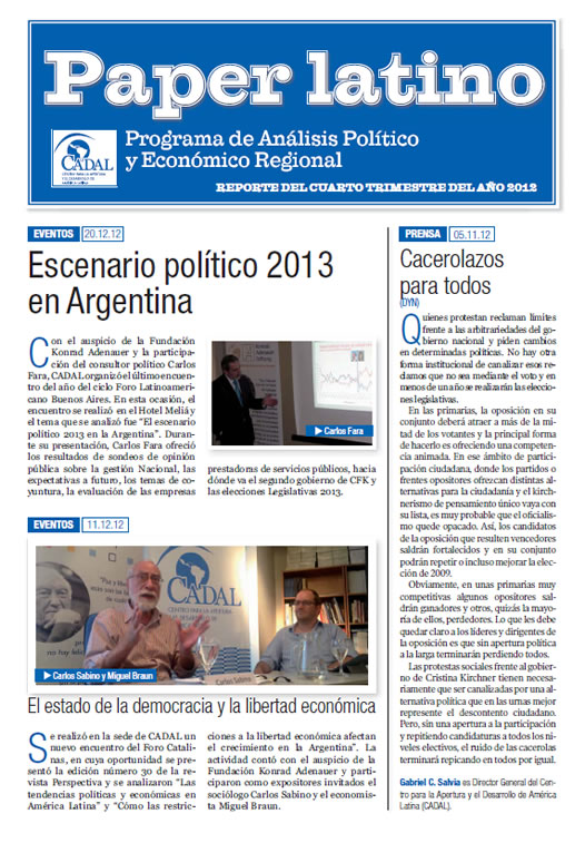Paper Latino 4to trimestre 2012