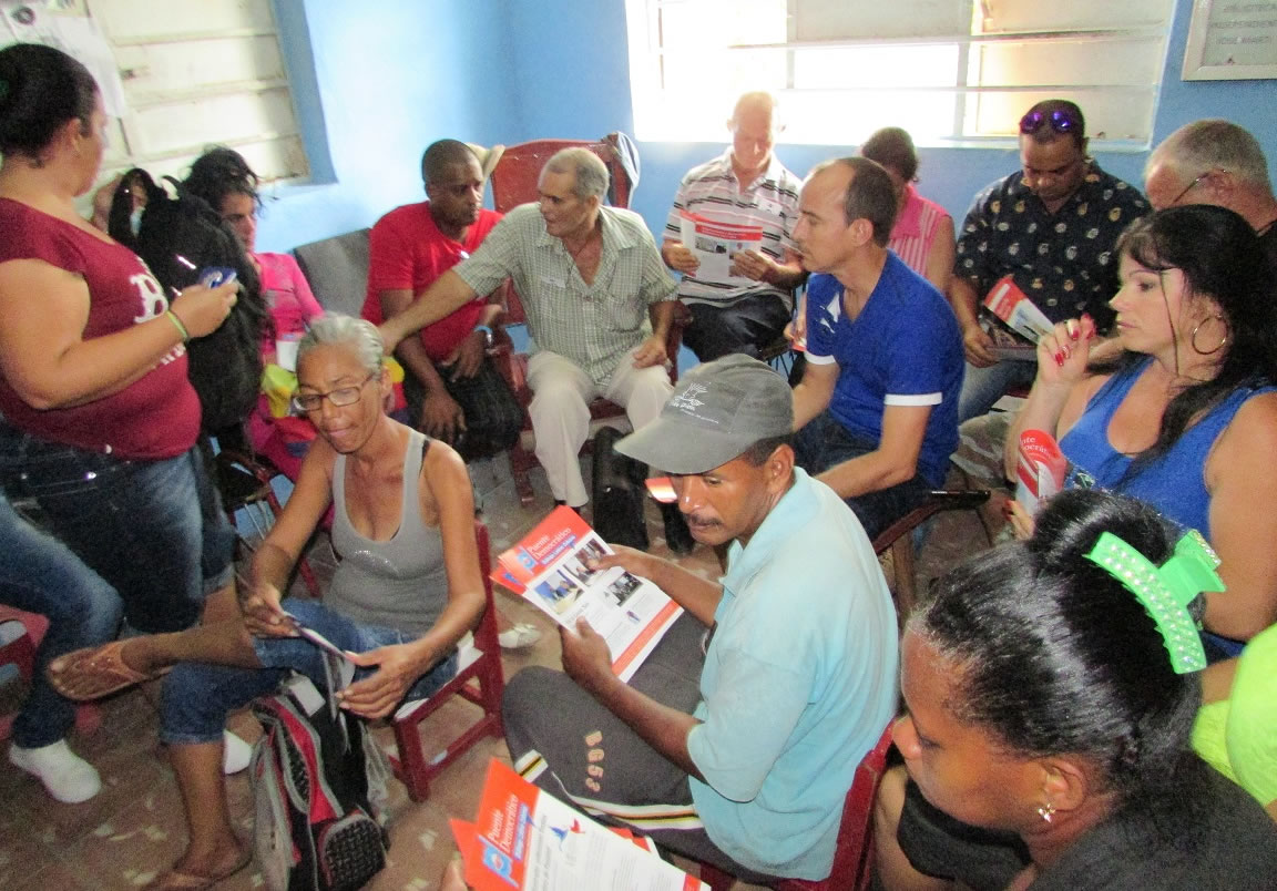 Presentación del Diálogo Latino Cubano en Asamblea de Bibliotecarios