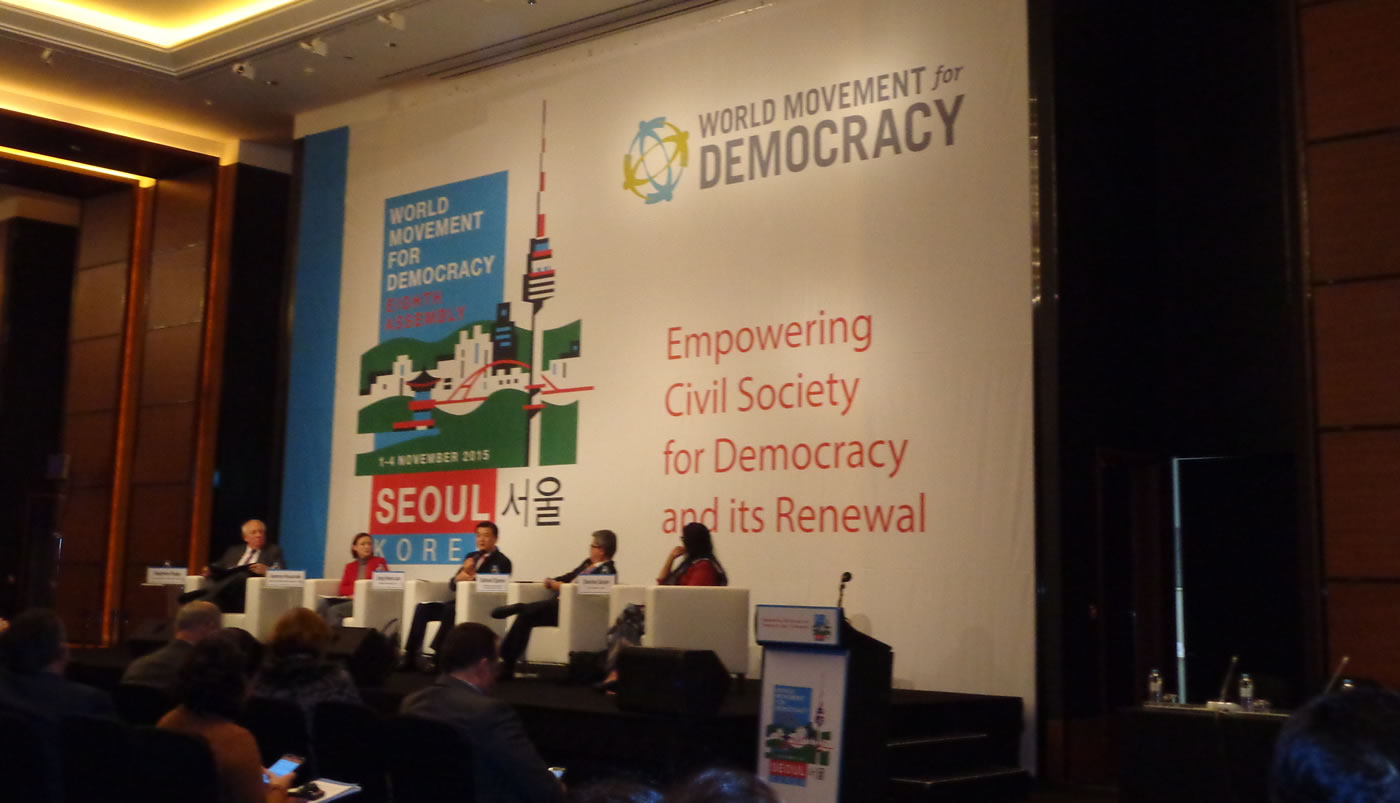 8va. Asamblea del Movimiento Mundial para la Democracia