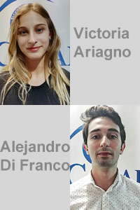 Victoria Ariagno y Alejandro Di Franco