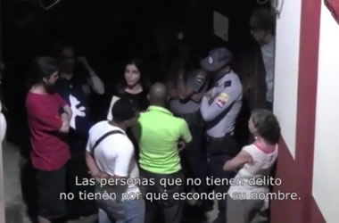 Video que denuncia la interferencia de la seguridad del Estado de Cuba y la Policía, en el estreno de obra de teatro