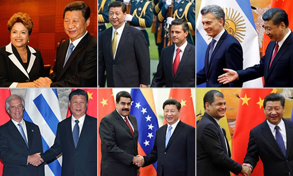 China seduce a golpe de talonario a las élites de América Latina