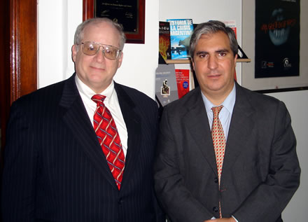 Dan Grossman, Vice Chairman de la Atlas Economic Research Foundation y Gabriel C. Salvia, Presidente y Director General de CADAL