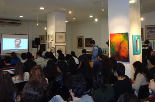 Presentación de libro en la ciudad de Corrientes