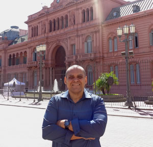 Ex preso político cubano visitó Buenos Aires