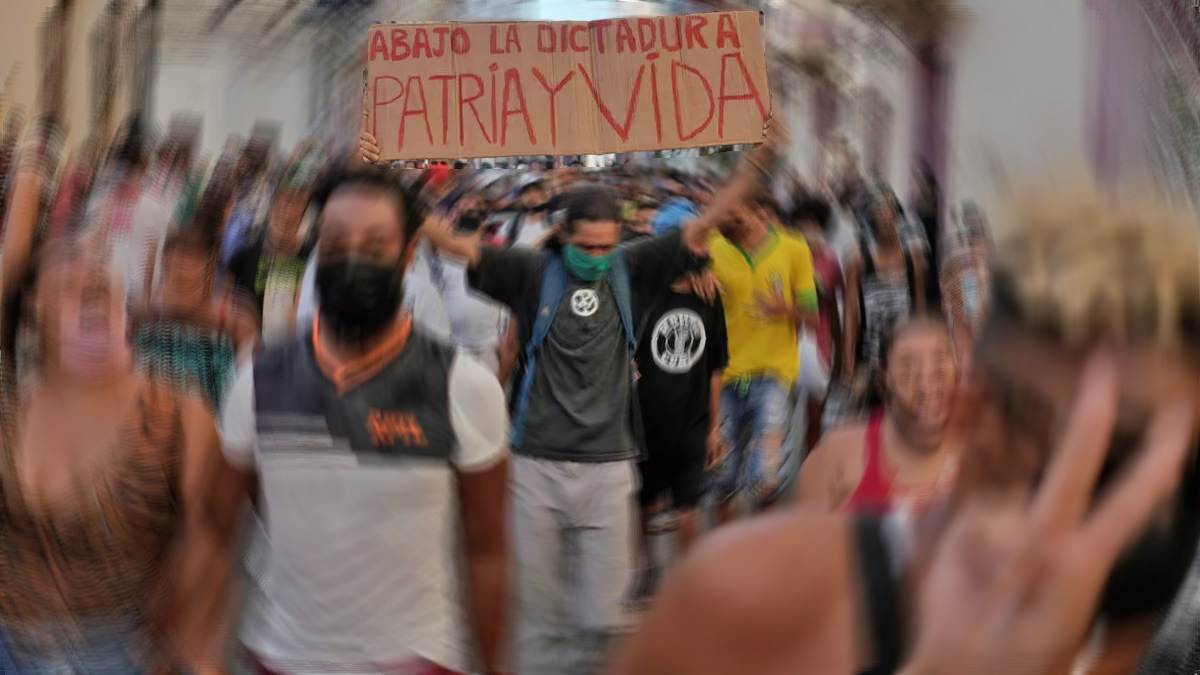 Protestas en Cuba el 11 de Julio de 2021