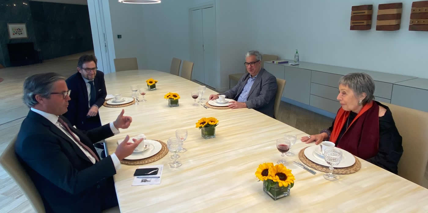 Encuentro con el Embajador de Alemania