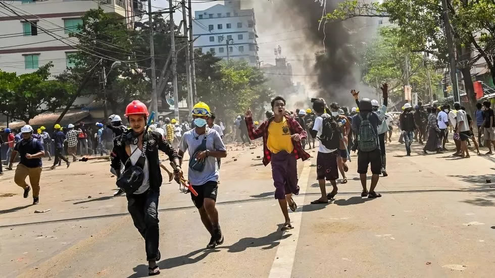 Golpe militar y violación de derechos humanos en Myanmar  