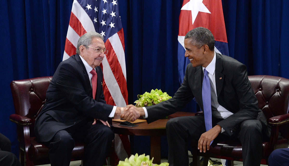 Raúl Castro - Barack Obama