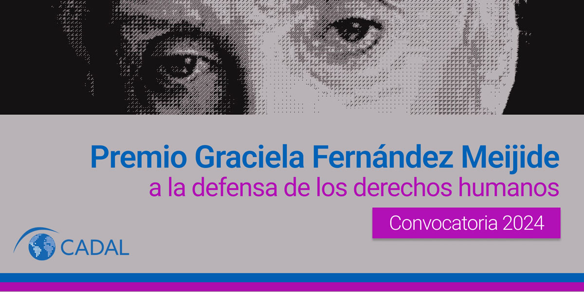 Premio Graciela Fernández Meijide a la defensa de los derechos humanos