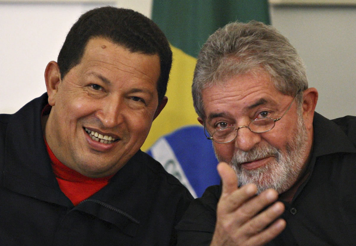 Hugo Chavez - Lula Da Silva