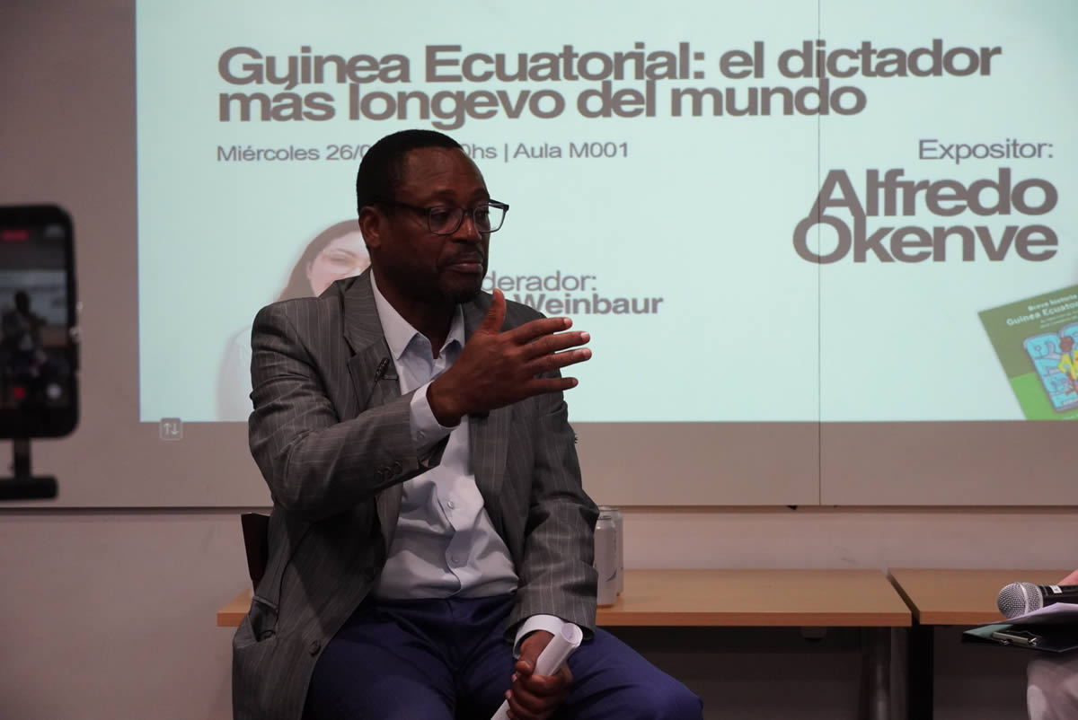Presentación del libro sobre Guinea Ecuatorial en la Universidad de San Andrés