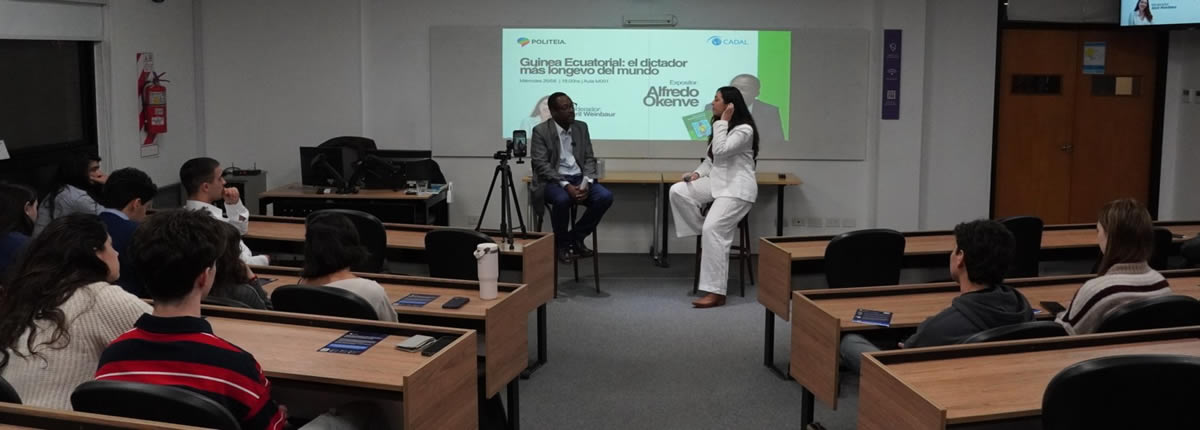 Presentación del libro sobre Guinea Ecuatorial en la Universidad de San Andrés