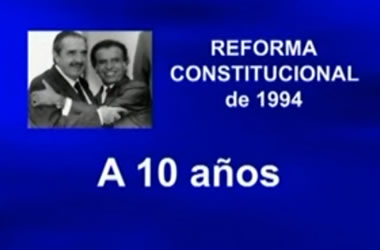 Documental «A diez años de la Reforma Constitucional»