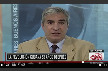 Revolución cubana 53 años después: Gabriel Salvia, Presidente de CADAL, opina en CNN sobre los derechos humanos