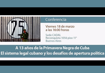 A 13 años de la Primavera Negra de Cuba