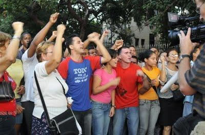 Actos de repudio en Cuba