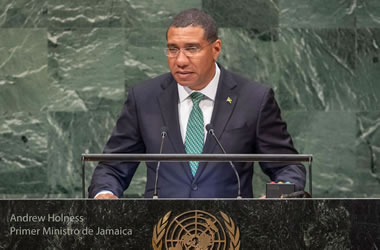 Andrew-Holness, Primer Ministro de Jamaica