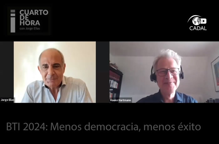 BTI 2024: Menos democracia, menos éxito