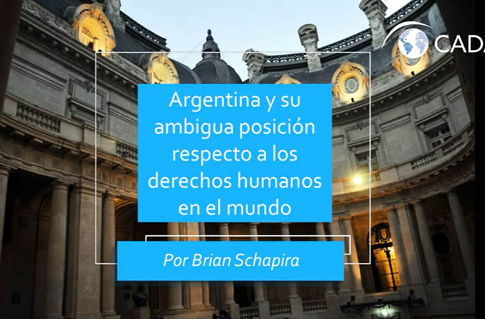 Argentina y su ambigua posición respecto a los derechos humanos en el mundo