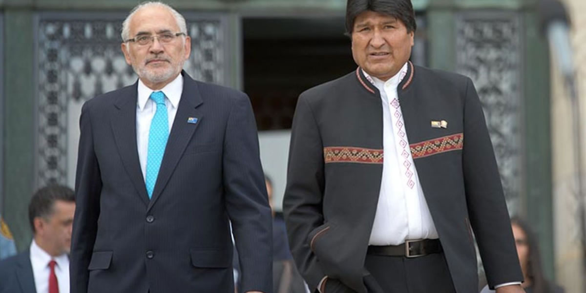 Carlos Mesa - Evo Morales