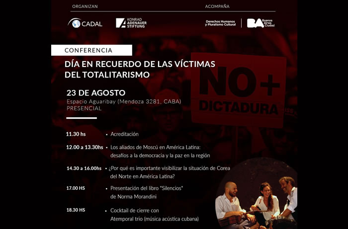 Conferencia: Día en recuerdo de las víctimas del totalitarismo