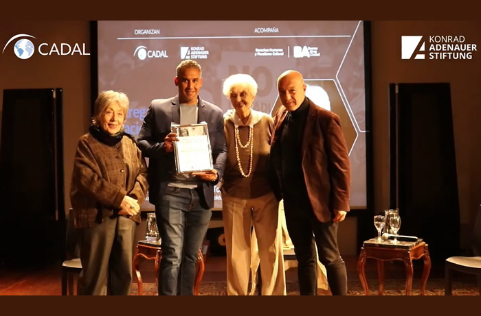 Entrega del Premio Graciela Fernández Meijide a la defensa de los derechos humanos