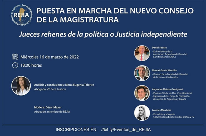 Puesta en marcha del nuevo Consejo de la Magistratura