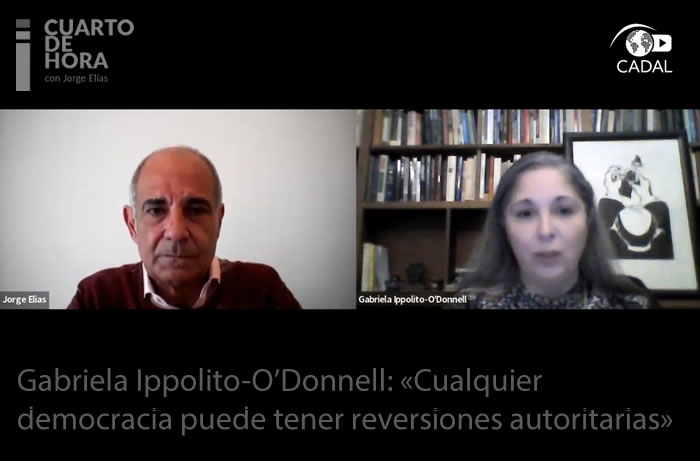 Gabriela Ippolito-O’Donnell: «Cualquier democracia puede tener reversiones autoritarias»