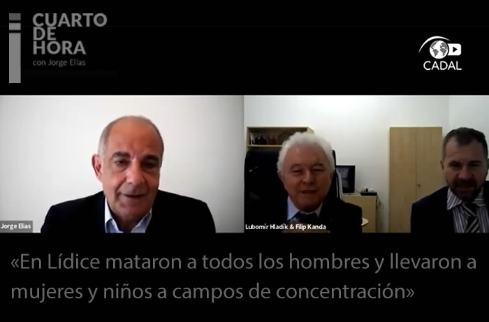 Lubomir Hladik y Filip Kanda: «En Lídice mataron a todos los hombres y llevaron a mujeres y niños a campos de concentración»