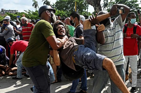 Petición ante la represión de la protesta social en Cuba