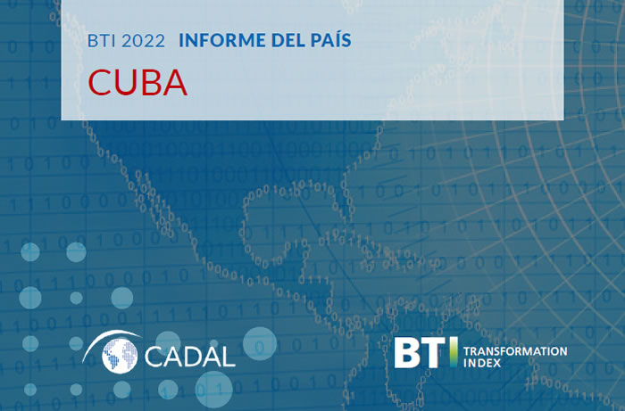 Convocatoria sobre el informe de Cuba en el BTI 2022