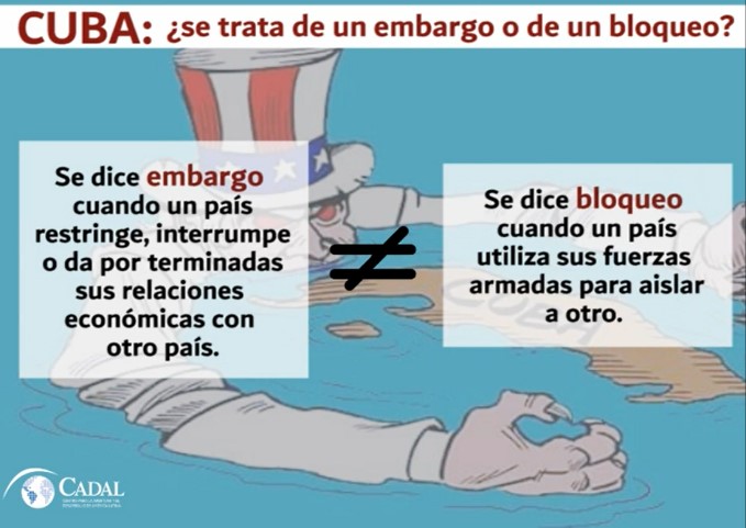 Cuba: ¿se trata de un embargo o de un bloqueo?