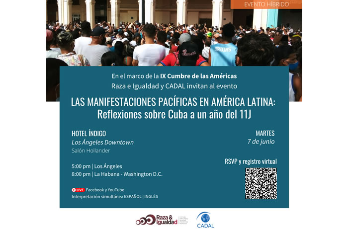 Evento alternativo en la Cumbre de las Americas de Los Ángeles