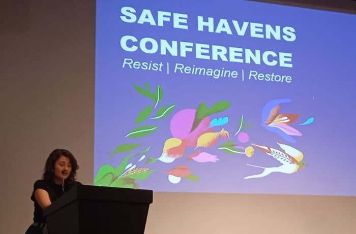 Participación en la conferencia Safe Havens