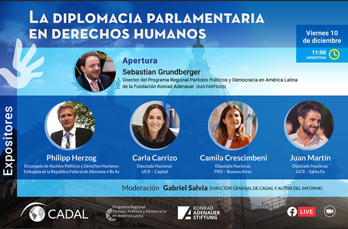 La diplomacia parlamentaria en derechos humanos