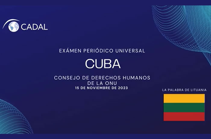 Intervenciones destacadas durante el 4° EPU de Cuba: Lituania