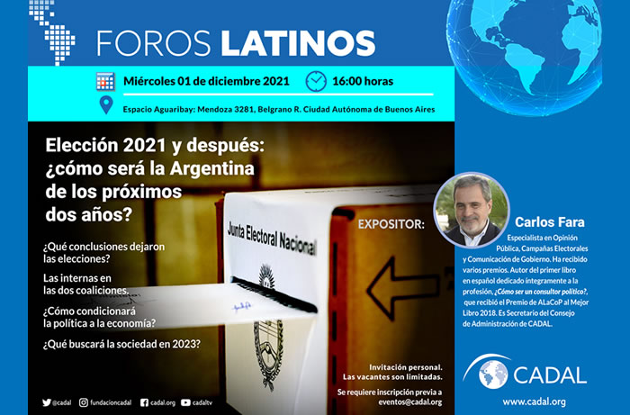 Análisis de las elecciones legislativas 2021 en la Argentina