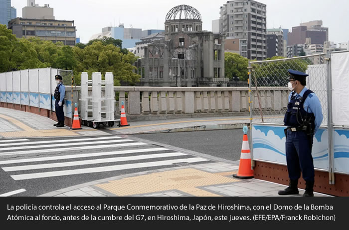 Un G7 frente al autoritarismo chino y ruso se reúne en Hiroshima