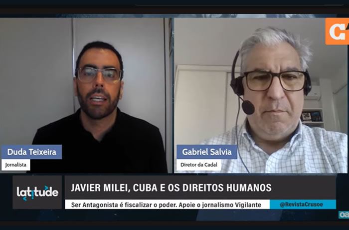 Javier Milei, Cuba e Direitos Humanos