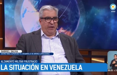 Gabriel Salvia, analizó la situación en Venezuela tras los incidentes que se vivieron en el país caribeño