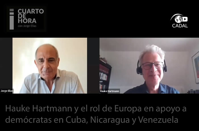 Hauke Hartmann y el rol de Europa en apoyo a demócratas en Cuba, Nicaragua y Venezuela