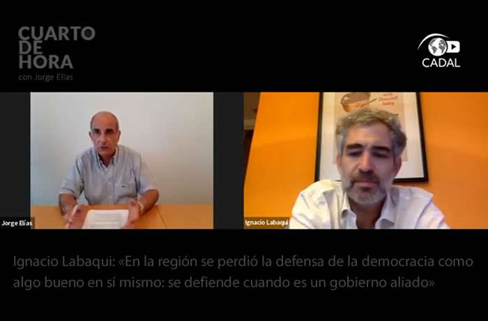 Ignacio Labaqui: «En la región se perdió la defensa de la democracia como algo bueno en sí mismo: se defiende cuando es un gobierno aliado»